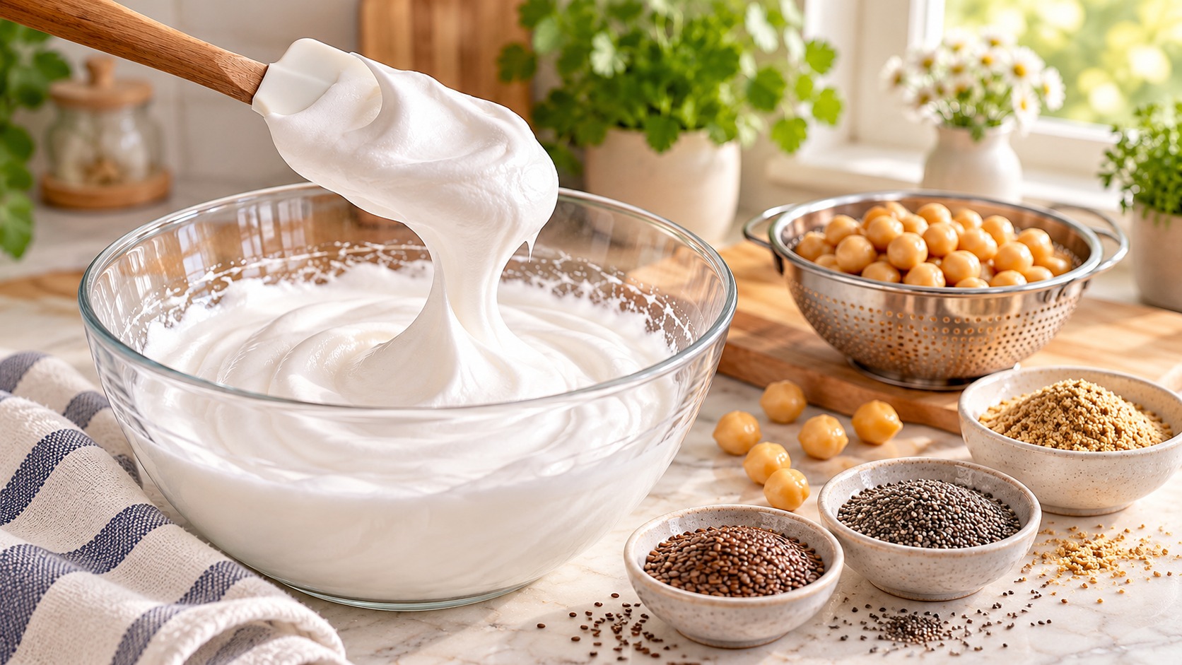 Aquafaba & Egg Substitutes