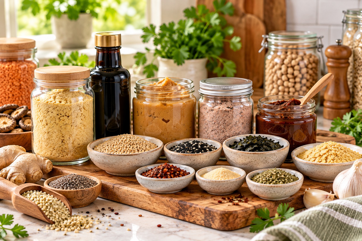 Essential Vegan Pantry Staples