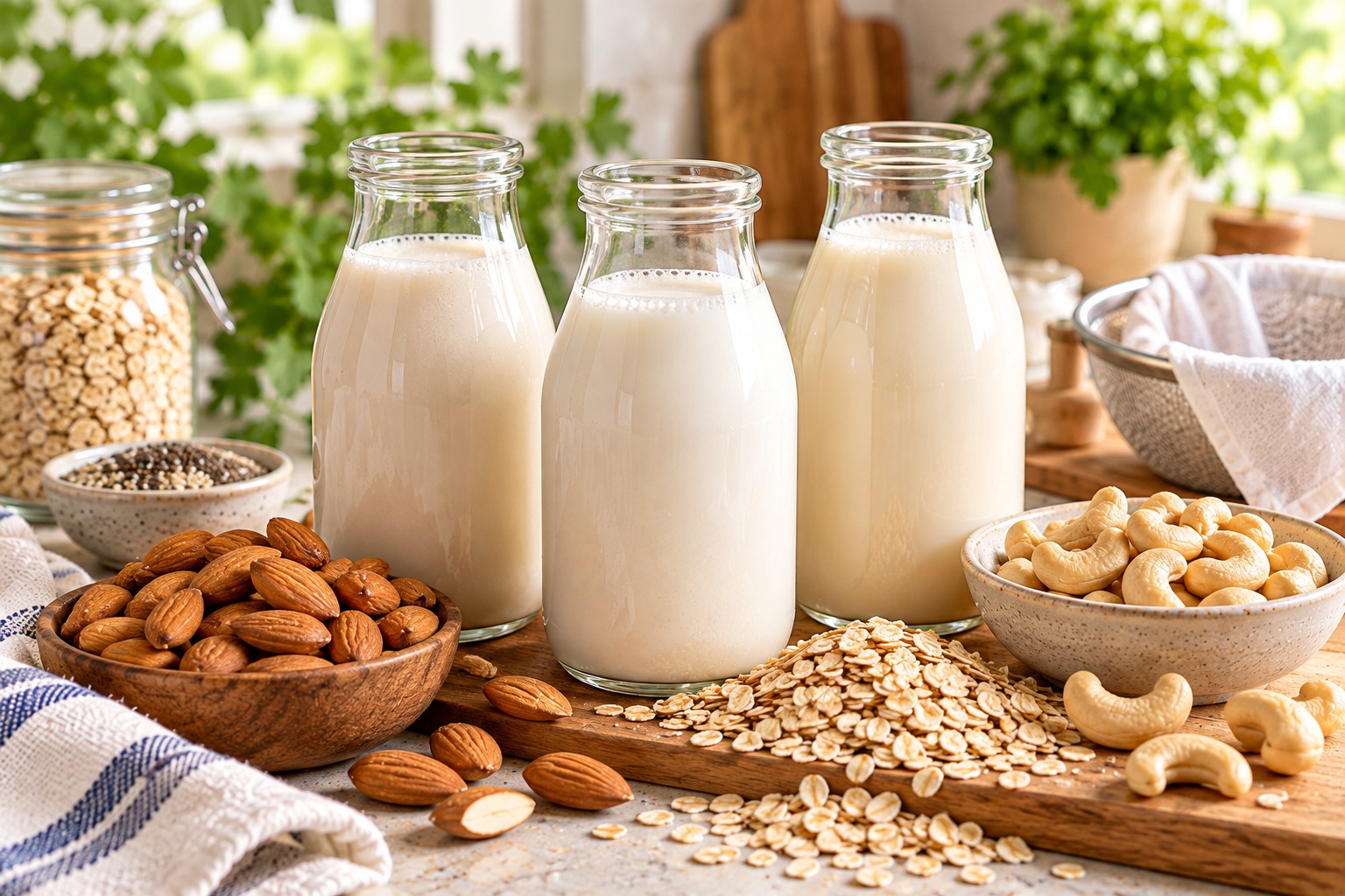 Nut & Seed Milks at Home