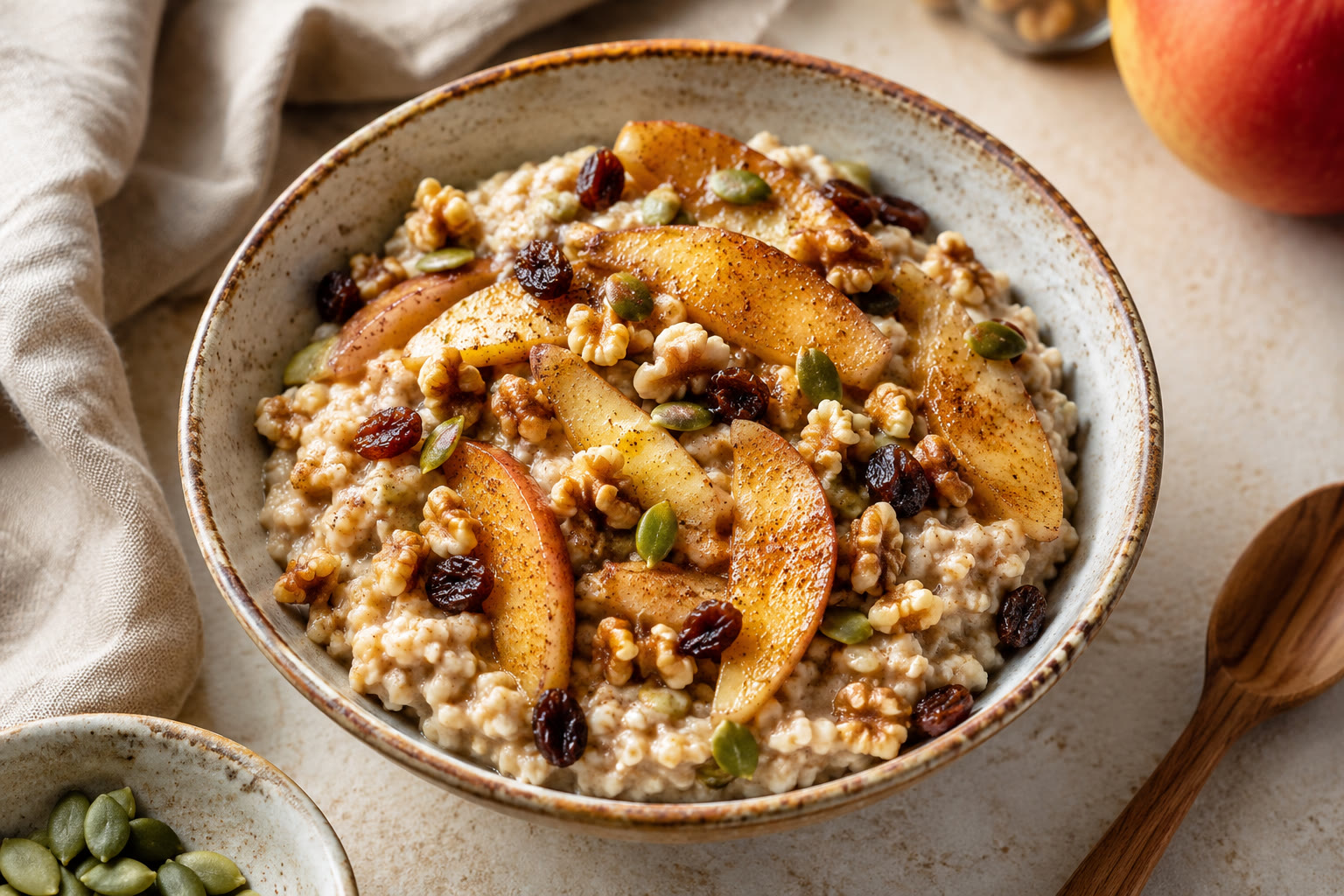 Apple-Cinnamon Steel-Cut Oats
