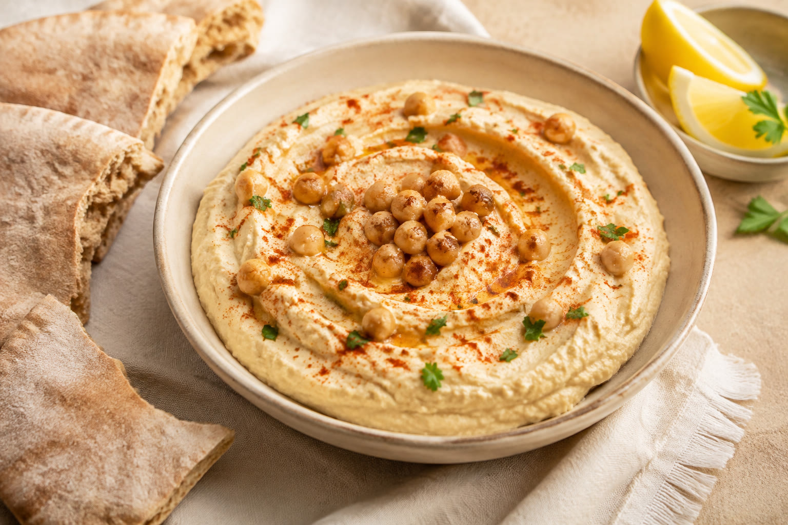 Classic Creamy Hummus