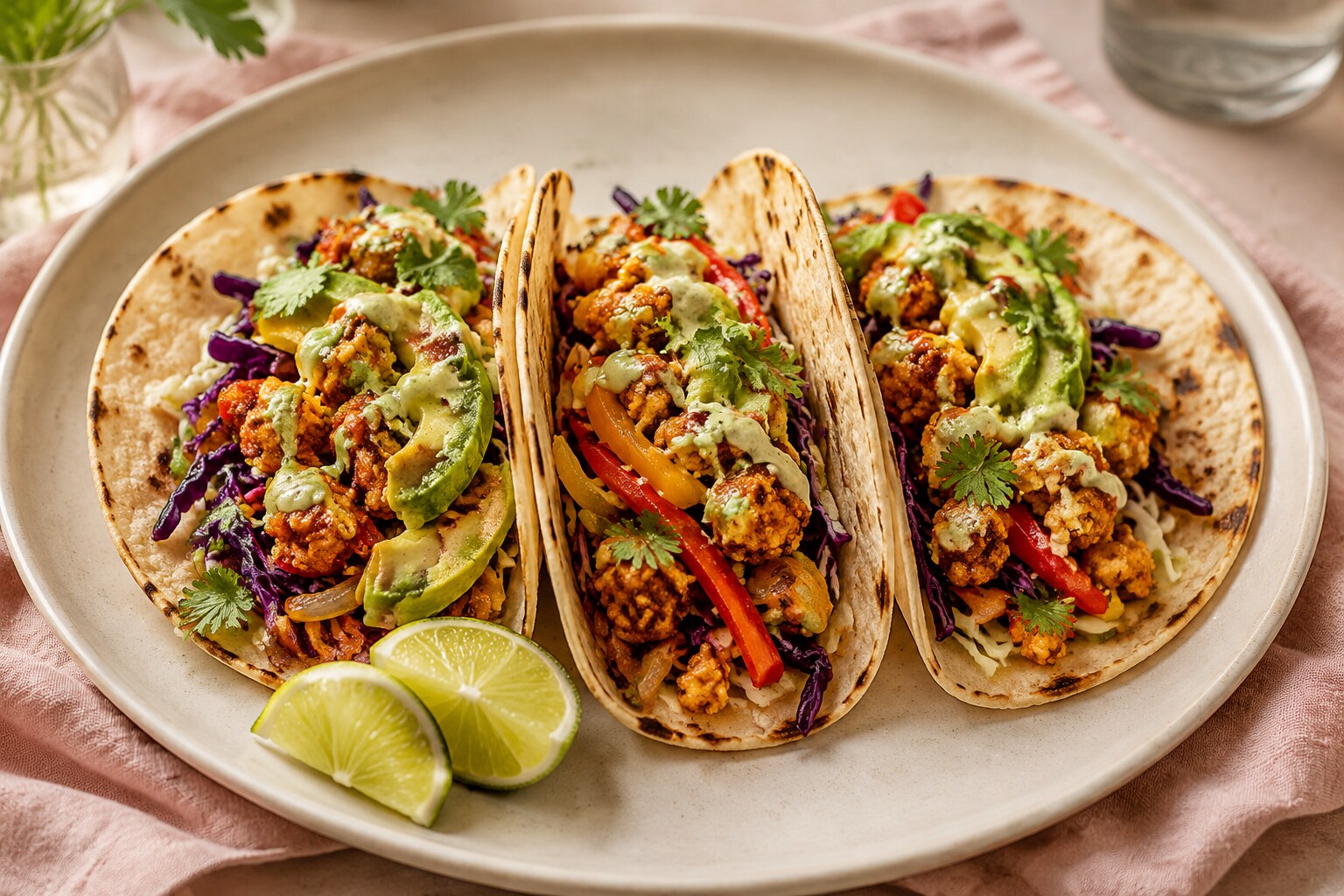 Crispy Tofu Street Tacos