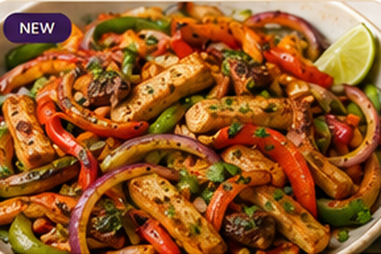 Vegan Sheet-Pan Fajitas