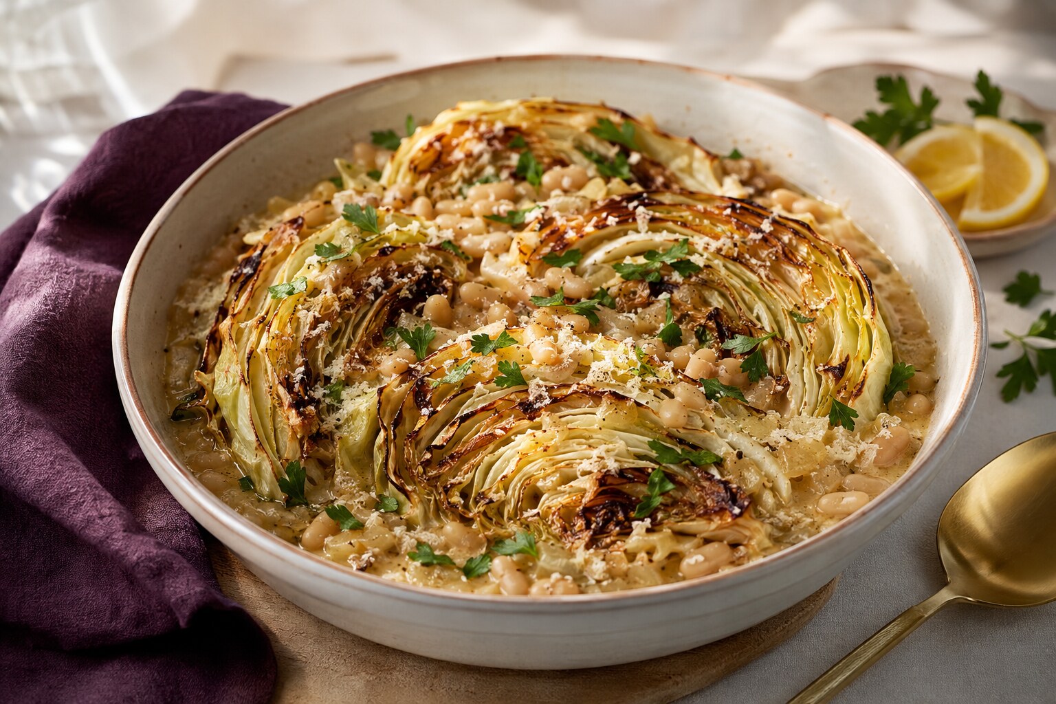 Vegetarian Melting Cabbage