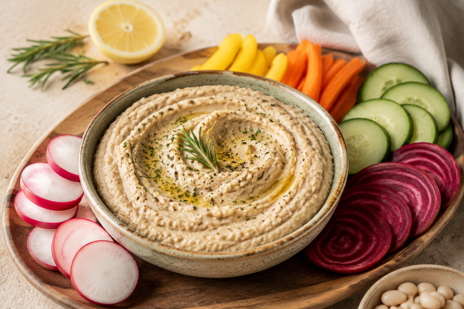 White-Bean & Rosemary Dip